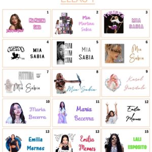 Catálogo de imágenes para etiquetas, souvenirs, stickers, etc…