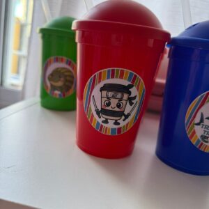 Vasos plásticos personalizados souvenirs x10