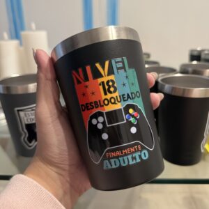 Vasos acero inoxidable personalizados