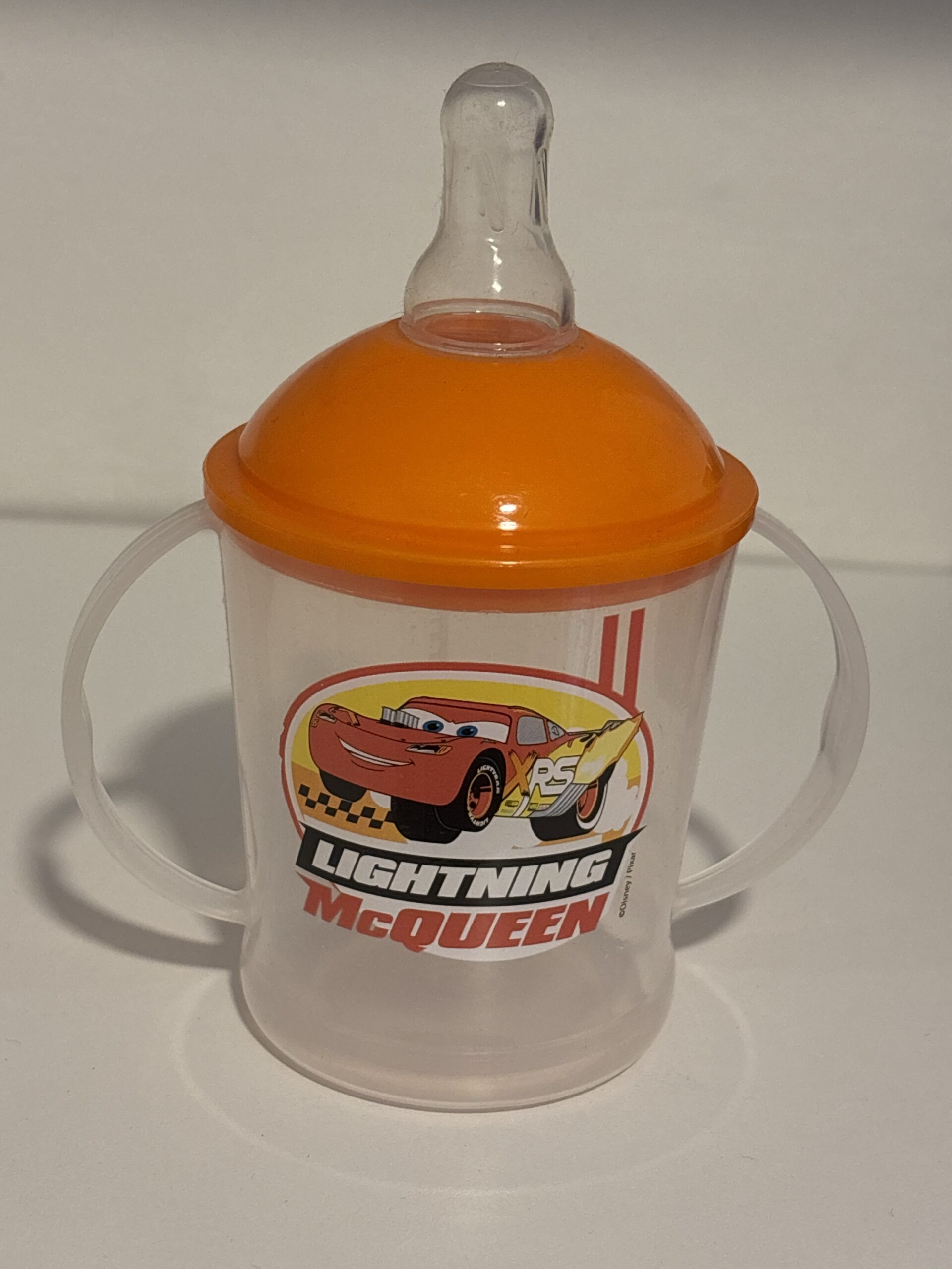 Vaso entrenador Cars – Lightning McQueen (Naranja)