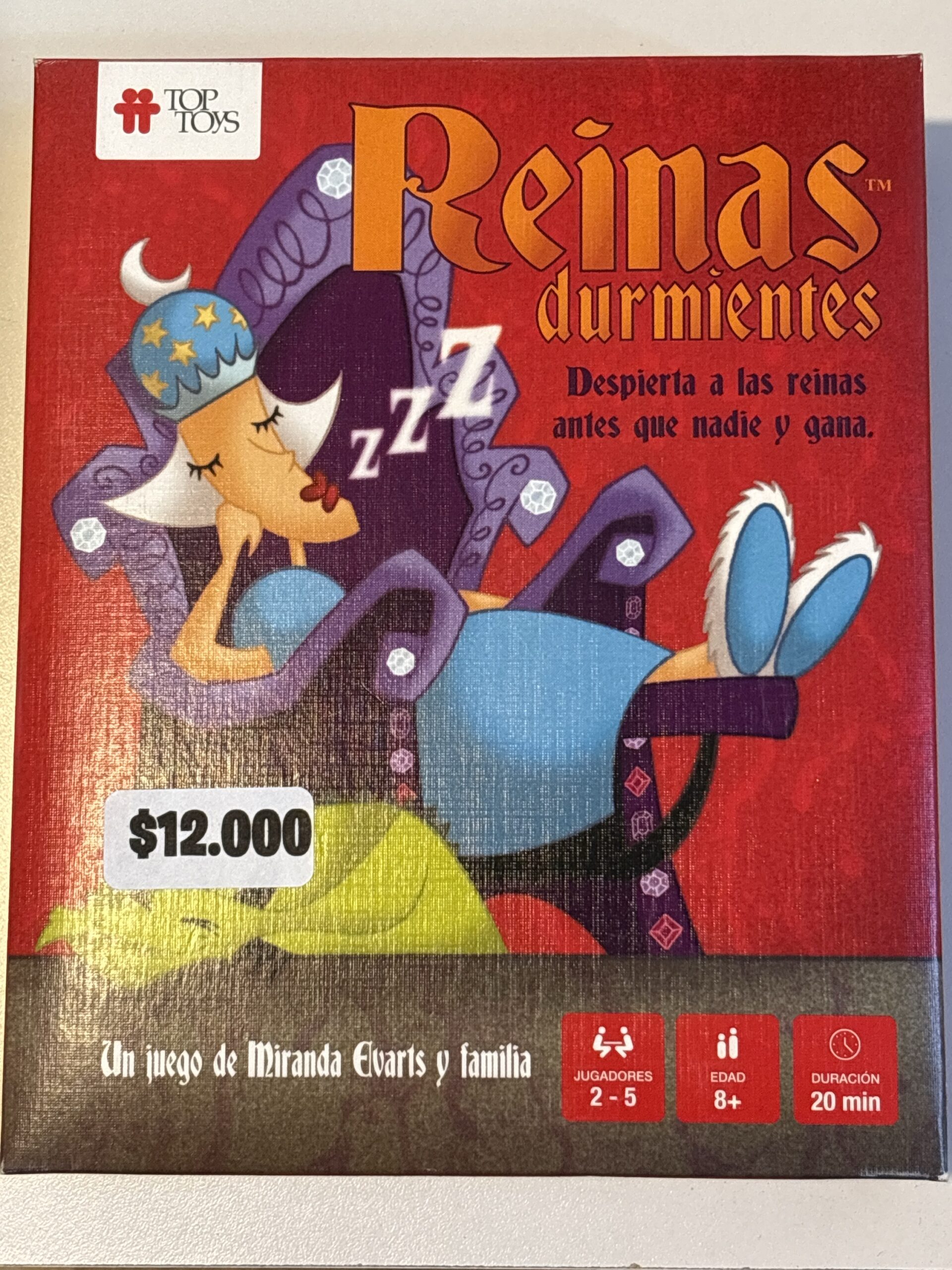 Juego de mesa (Reinas Durmientes)