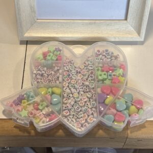 Set para hacer pulseras -  Corazón