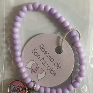 Pulsera Virgencita de San Nicolás (Para Niños)