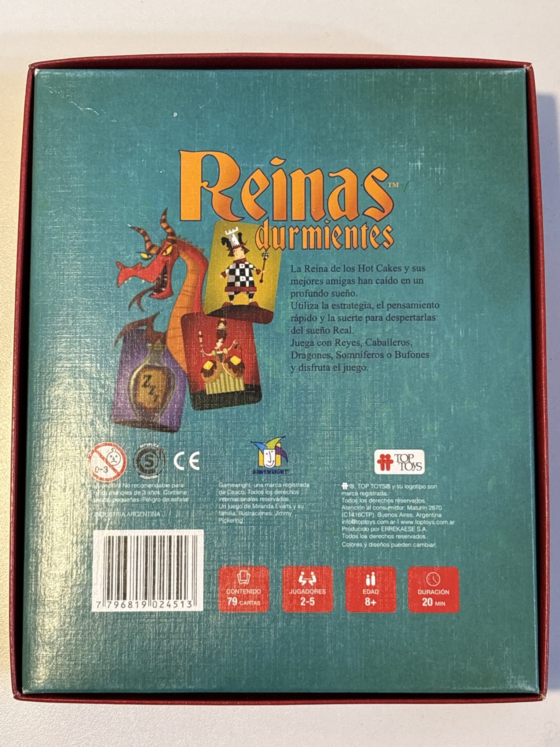 Juego de mesa (Reinas Durmientes) - Imagen 3